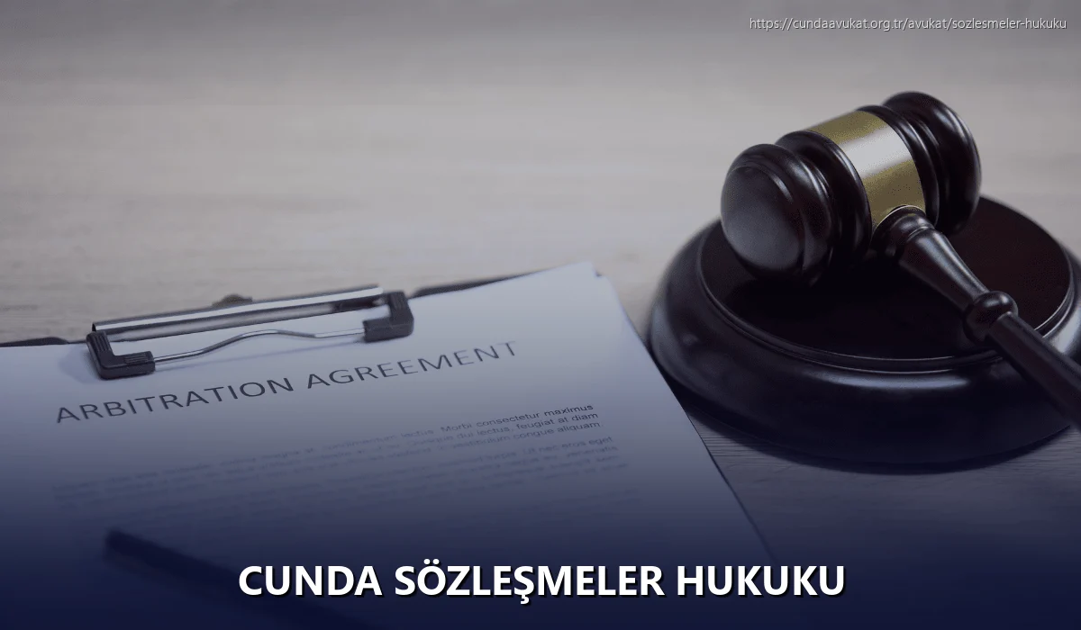 Cunda Sözleşmeler Hukuku